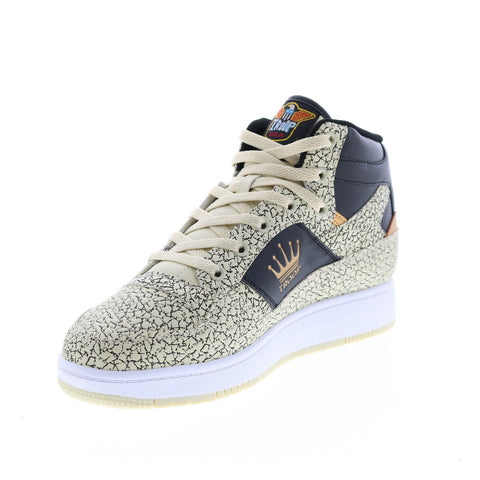 World Of Troop Destroyer Mid Mens Beige Synthetic Lifestyle Sneakers Shoes