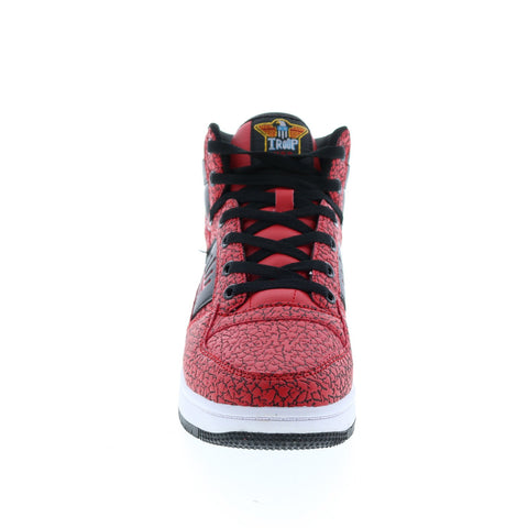 World Of Troop Destroyer Mid Mens Red Black Lifestyle Sneakers Shoes