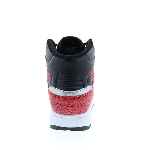 World Of Troop Destroyer Mid Mens Red Black Lifestyle Sneakers Shoes