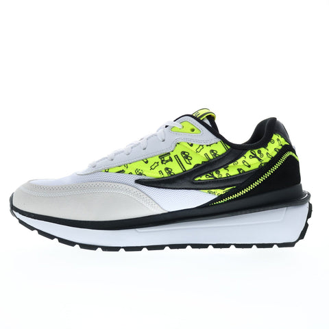 Fila Renno Diy 1CM01593-115 Mens White Mesh Lifestyle Sneakers Shoes