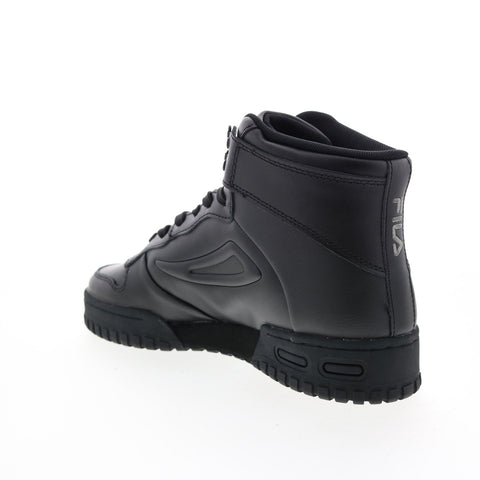 Fila Vicarious-LX 1CM01740-002 Mens Black Leather Lifestyle Sneakers Shoes