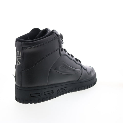 Fila Vicarious-LX 1CM01740-002 Mens Black Leather Lifestyle Sneakers Shoes