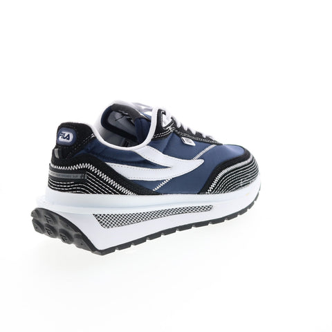 Fila Renno X Krost 1CM01773-410 Mens Blue Suede Lifestyle Sneakers Shoes