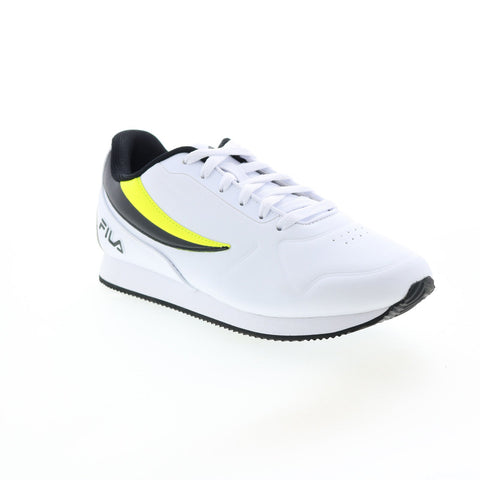 Fila Volari 1DM00006-115 Mens White Synthetic Lifestyle Sneakers Shoes