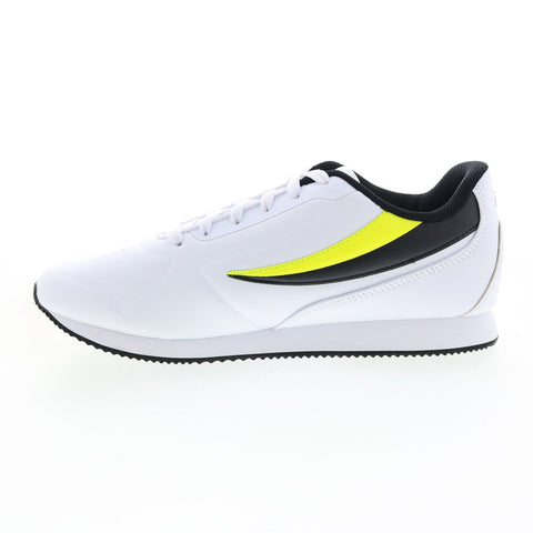 Fila Volari 1DM00006-115 Mens White Synthetic Lifestyle Sneakers Shoes