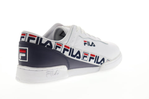 Fila Original Fitness Tape Mens White Synthetic Low Top Sneakers Shoes