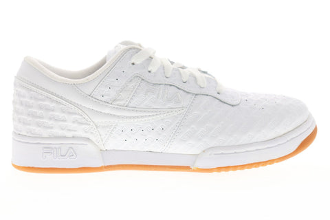 Fila Original Fitness Small Logos Mens White Lifestyle Sneakers Shoes