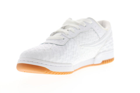 Fila Original Fitness Small Logos Mens White Lifestyle Sneakers Shoes