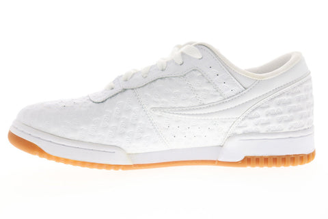 Fila Original Fitness Small Logos Mens White Lifestyle Sneakers Shoes