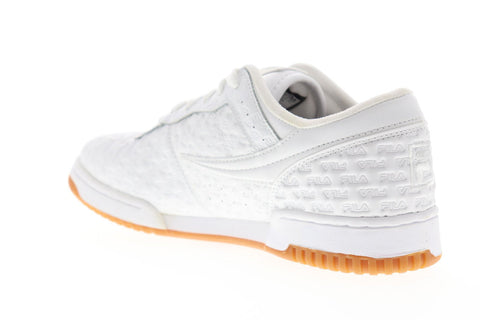 Fila Original Fitness Small Logos Mens White Lifestyle Sneakers Shoes