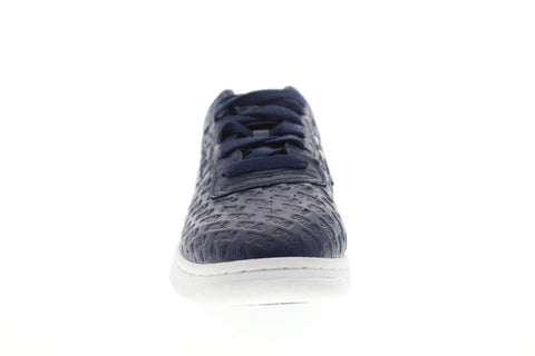 Fila Original Fitness Small Logos Mens Blue Casual Lifestyle Sneakers Shoes