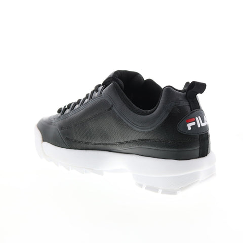 Fila Disruptor II No-Sew 1FM00464-014 Mens Black Lifestyle Sneakers Shoes