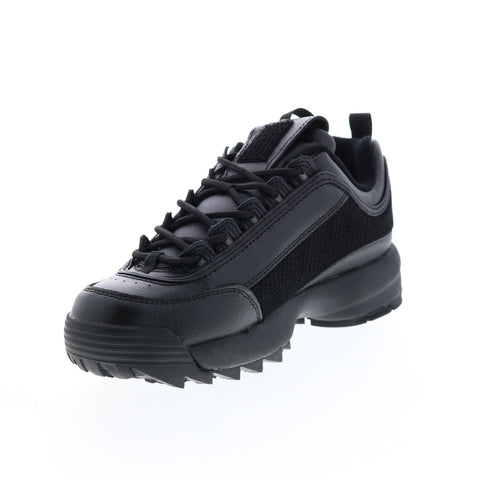 Fila Disruptor II Patches 1FM00663-035 Mens Black Lifestyle Sneakers Shoes