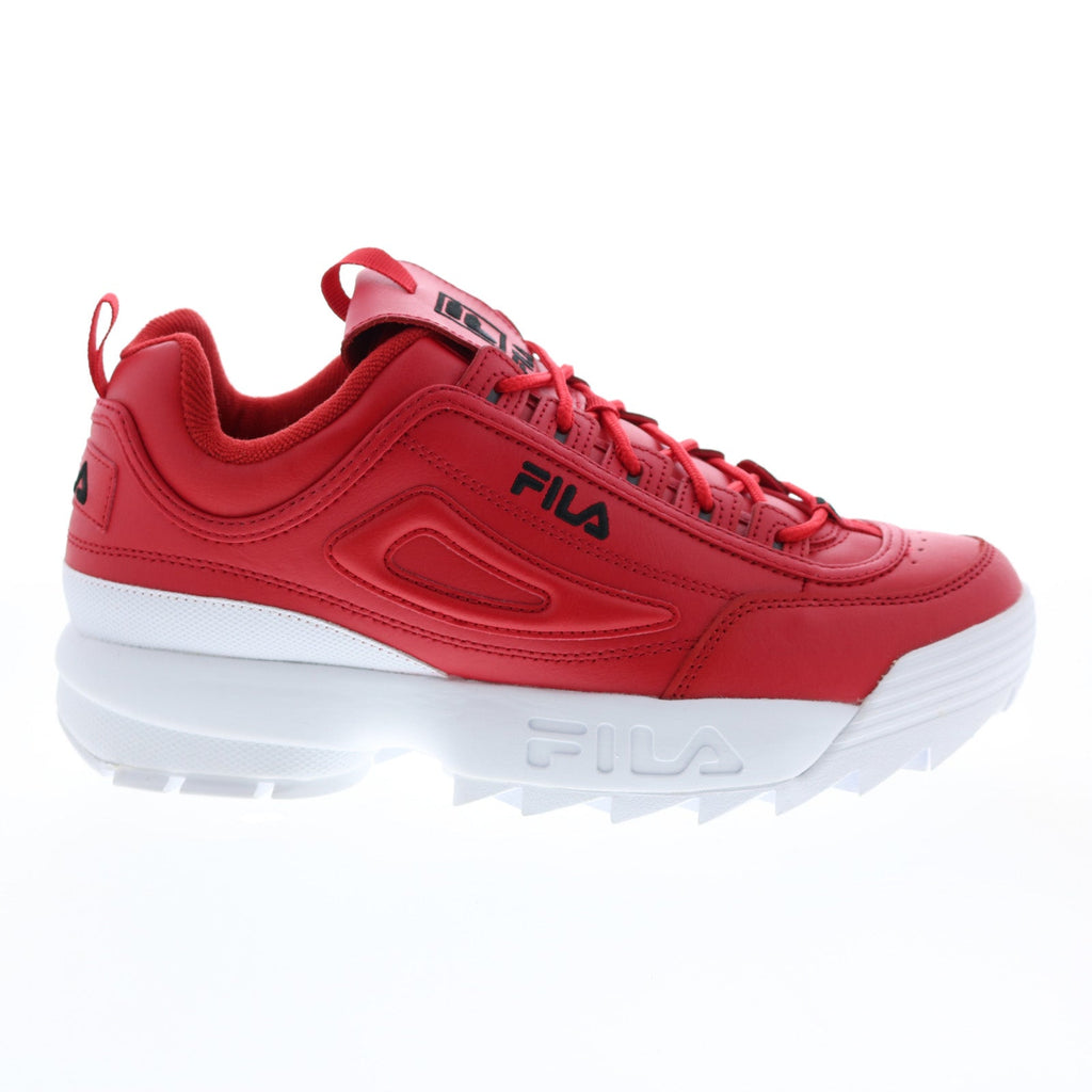 Fila Disruptor II Premium 1FM00685-602 Mens Red Lifestyle Sneakers Sho ...