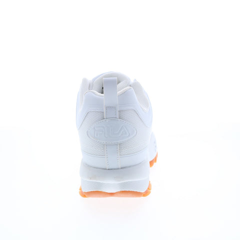 Fila Disruptor II No-Sew 1FM00693-156 Mens White Lifestyle Sneakers Shoes