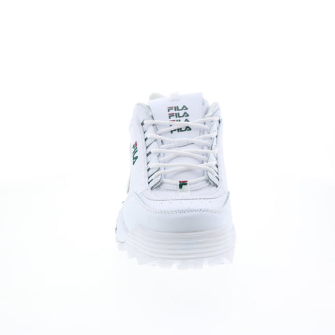 Fila Disruptor II Premiumrt 1FM00701-124 Mens White Lifestyle Sneakers Shoes