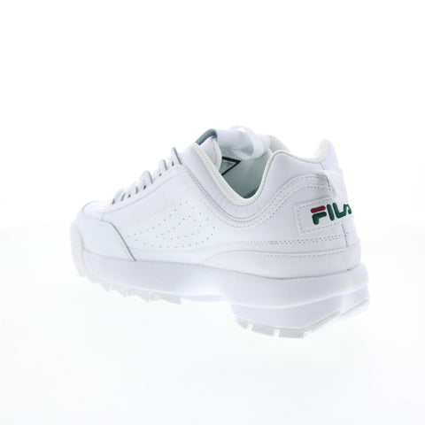Fila Disruptor II Premiumrt 1FM00701-124 Mens White Lifestyle Sneakers Shoes