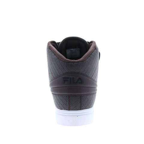 Fila Vulc 13 Crosshatch 1FM01036-602 Mens Brown Lifestyle Sneakers Shoes