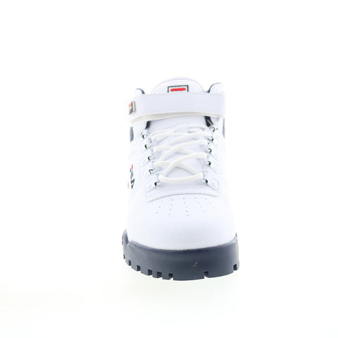 Fila V13 Boot 1FM01156-125 Mens White Synthetic Strap Casual Dress Boots