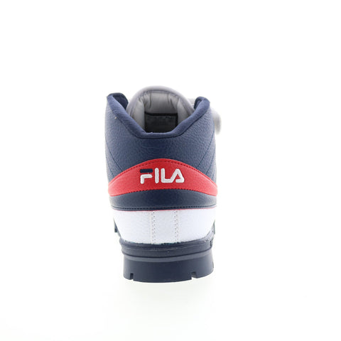 Fila V13 Boot 1FM01156-125 Mens White Synthetic Strap Casual Dress Boots