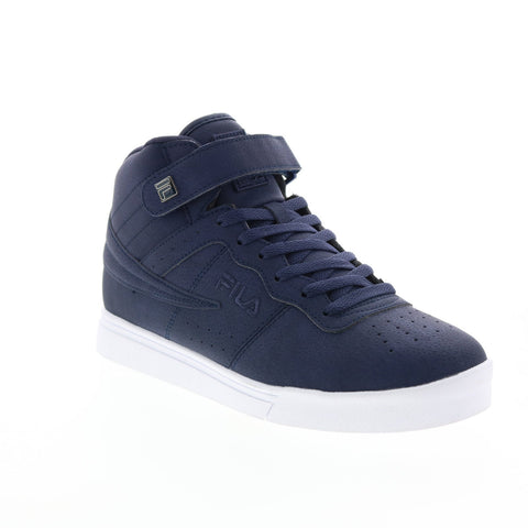 Fila Vulc 13 Ares Distress 1FM01165-421 Mens Blue Lifestyle Sneakers Shoes