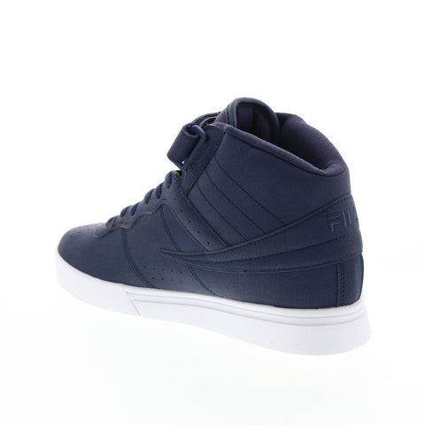 Fila Vulc 13 Ares Distress 1FM01165-421 Mens Blue Lifestyle Sneakers Shoes