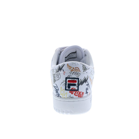 Fila Original Fitness Scribbles Mens White Lifestyle Sneakers Shoes