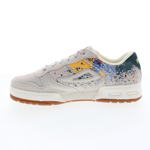 Fila LNX-100 1FM01729-116 Mens Gray Suede Lace Up Lifestyle Sneakers Shoes