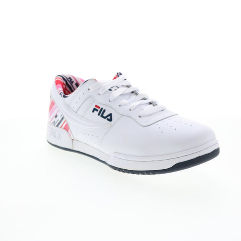 Fila Original Fitnessrolando Mens White Leather Lifestyle Sneakers Shoes