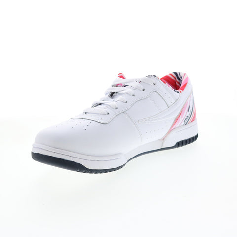 Fila Original Fitnessrolando Mens White Leather Lifestyle Sneakers Shoes