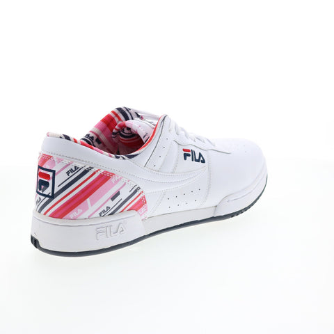 Fila Original Fitnessrolando Mens White Leather Lifestyle Sneakers Shoes