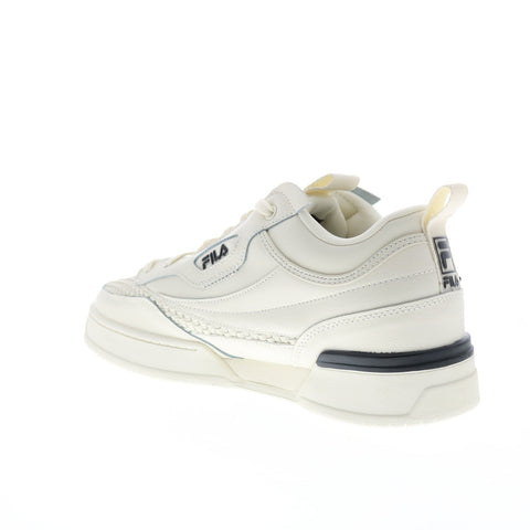 Fila T-1 Mid Saga 1FM01738-100 Mens Gray Leather Lifestyle Sneakers Shoes