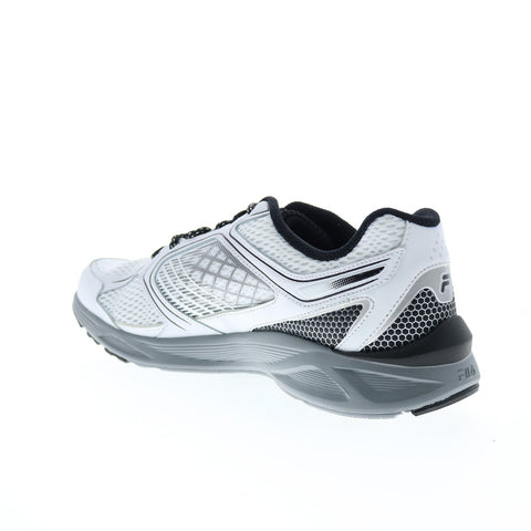 Fila Memory Threshold 1GM00734-102 Mens White Mesh Athletic Running Shoes