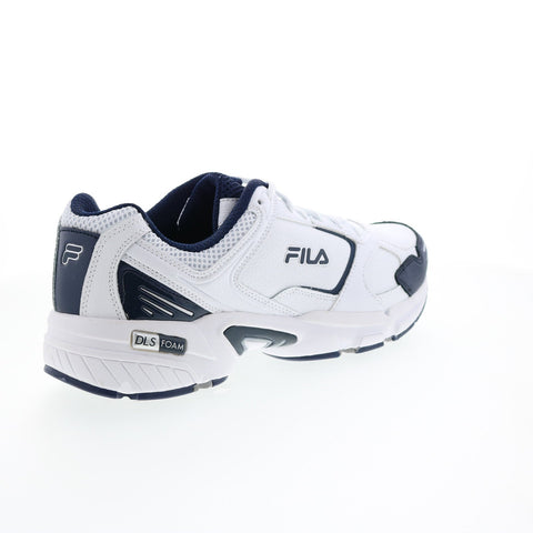 Fila Decimus 4 1GW00547-147 Mens White Wide Leather Lifestyle Sneakers Shoes