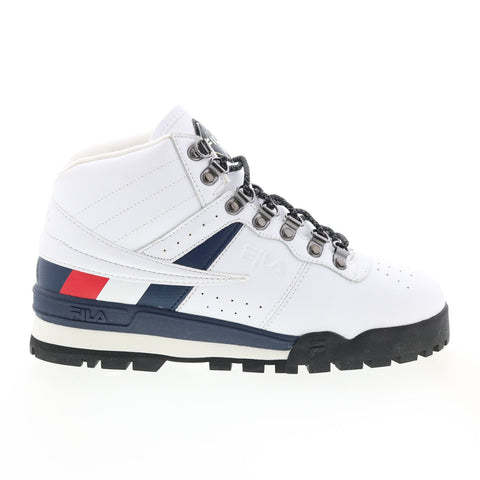 Fila Fitness Hiker Mid 1HM00527-117 Mens White Athletic Hiking Shoes