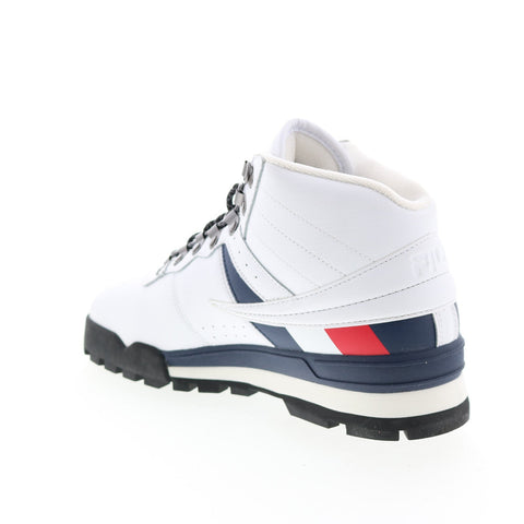 Fila Fitness Hiker Mid 1HM00527-117 Mens White Athletic Hiking Shoes