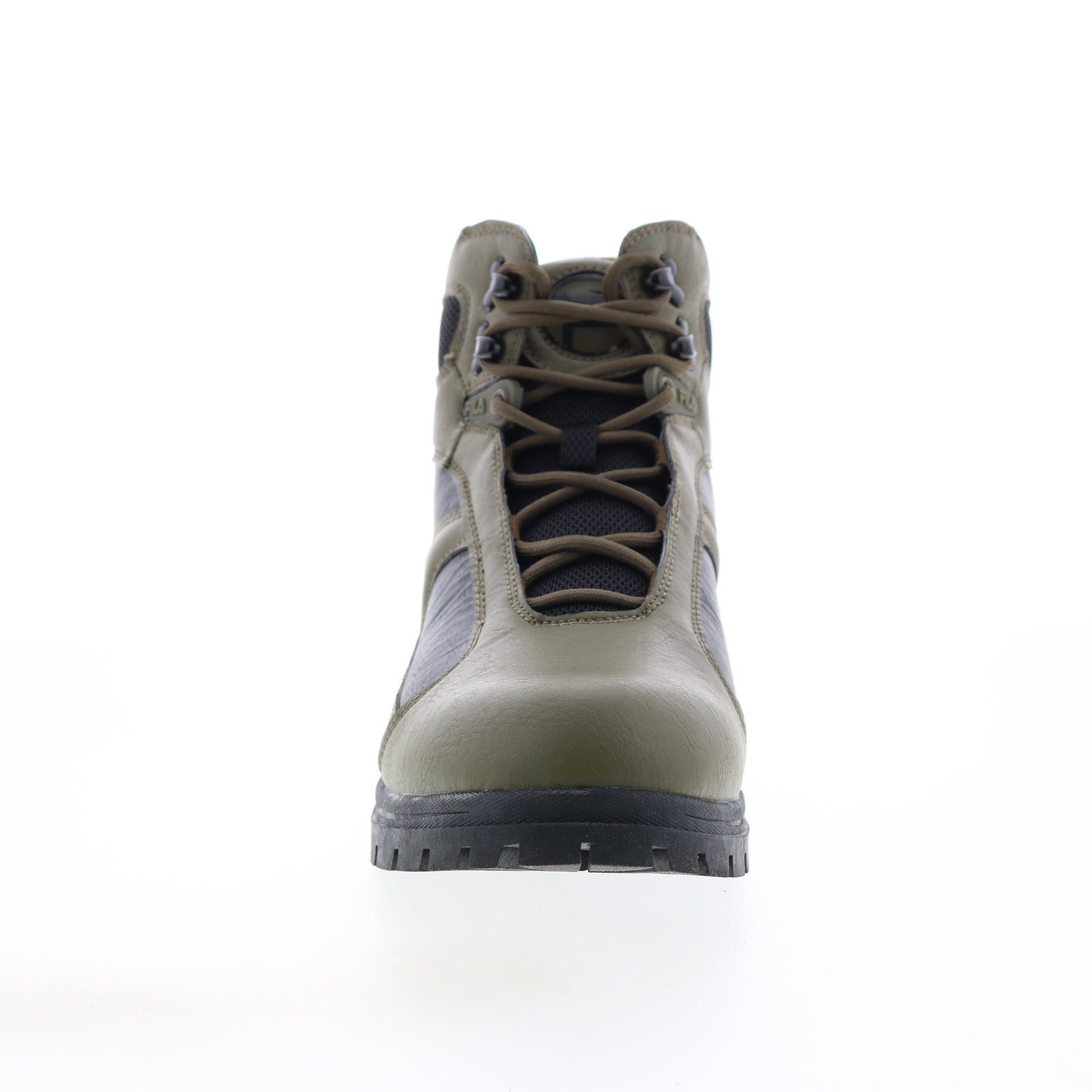 FILA EVERPOINT Green and Black Hiking Boots Fila Everpoint 1HM00557-301 Mens Green Synthetic Lace Up  main image 3