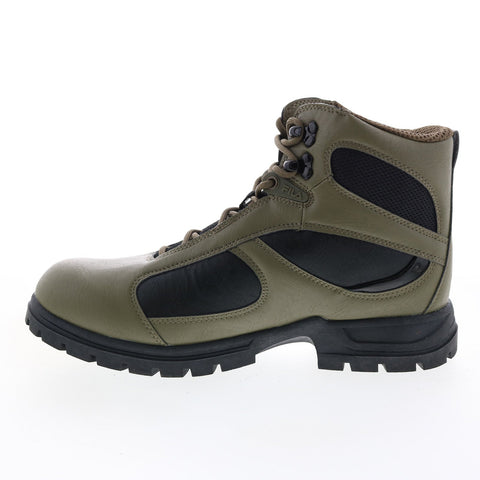 Fila Everpoint 1HM00557-301 Mens Green Synthetic Lace Up Hiking Boots