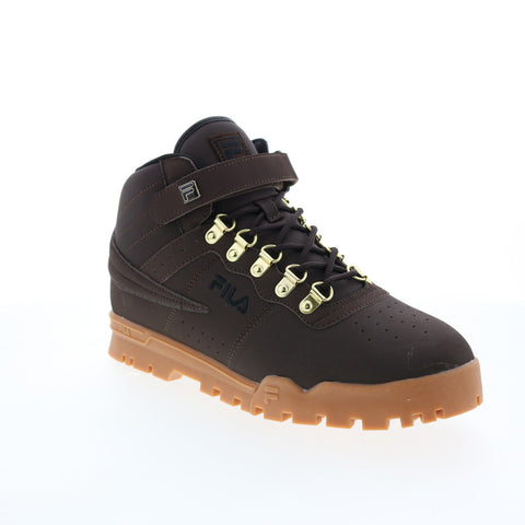 Fila V13 Boot 1HM00878-201 Mens Brown Synthetic Lace Up Casual Dress Boots