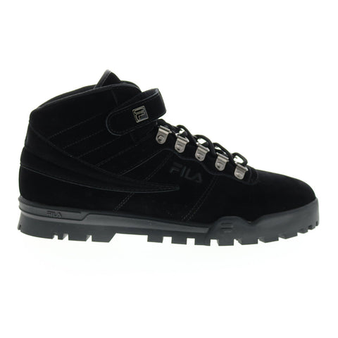 Fila V13 Boot Fs 1HM01832-001 Mens Black Suede Lifestyle Sneakers Shoes