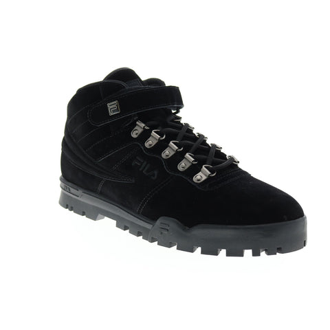 Fila V13 Boot Fs 1HM01832-001 Mens Black Suede Lifestyle Sneakers Shoes