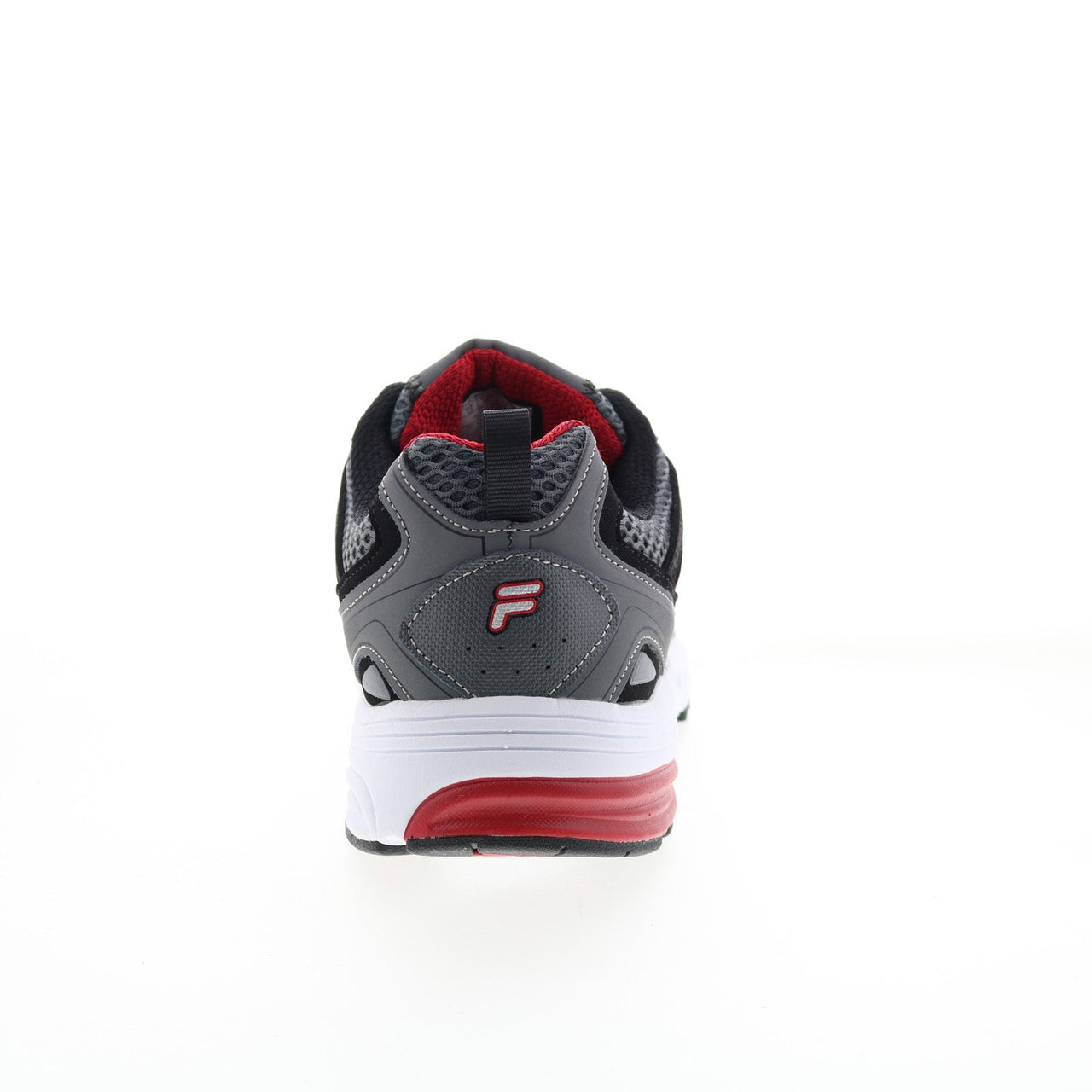 Fila Windshift 15 1HR18055052 Mens Gray Leather Athletic Running Shoe