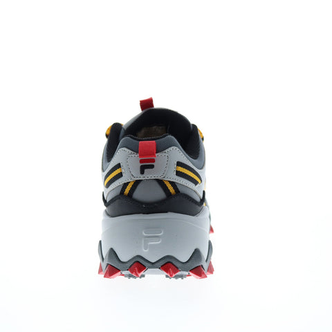 Fila Oakmont Trail 1JM00649-703 Mens Yellow Leather Athletic Hiking Shoes