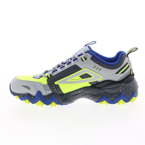 Fila Oakmont Trail 1JM00842-716 Mens Gray Leather Athletic Hiking Shoes