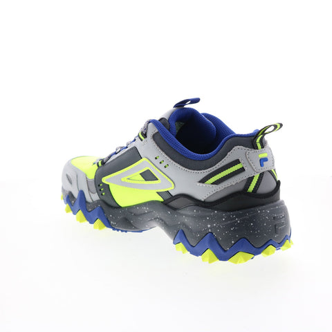 Fila Oakmont Trail 1JM00842-716 Mens Gray Leather Athletic Hiking Shoes