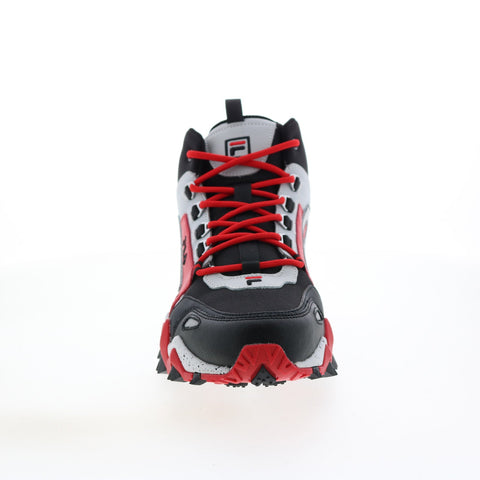 Fila Oakmont Trail Mid 1JM01276-014 Mens Black Athletic Hiking Shoes