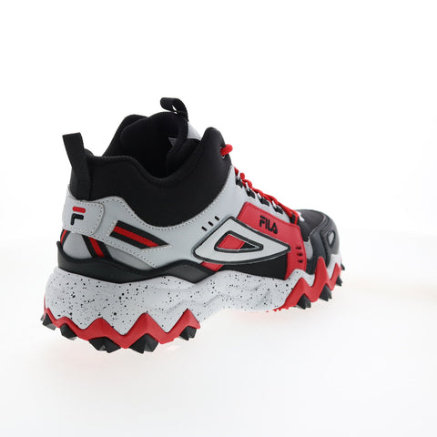 Fila Oakmont Trail Mid 1JM01276-014 Mens Black Athletic Hiking Shoes
