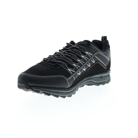 Fila Evergrand Trail 21.5 1JM01574-010 Mens Black Mesh Athletic Hiking Shoes