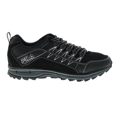 Fila Evergrand Trail 21.5 1JM01574-010 Mens Black Athletic Hiking Shoes