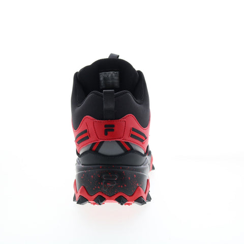 Fila Oakmont TR Mid 1JM01684-603 Mens Red Leather Athletic Hiking Shoes
